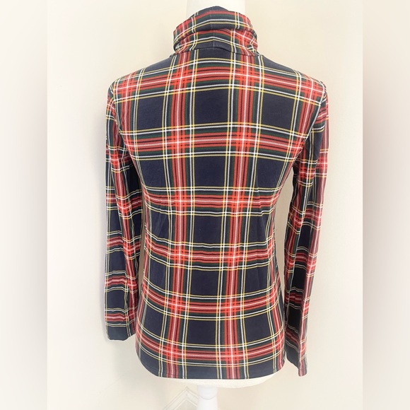 Classic J Crew Turtleneck in Stewart Tartan Plaid! - Picture 9 of 12
